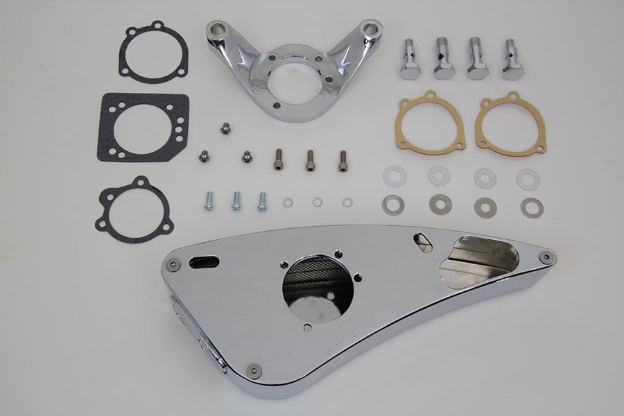 Chrome Wyatt Gatling Air Cleaner Assembly