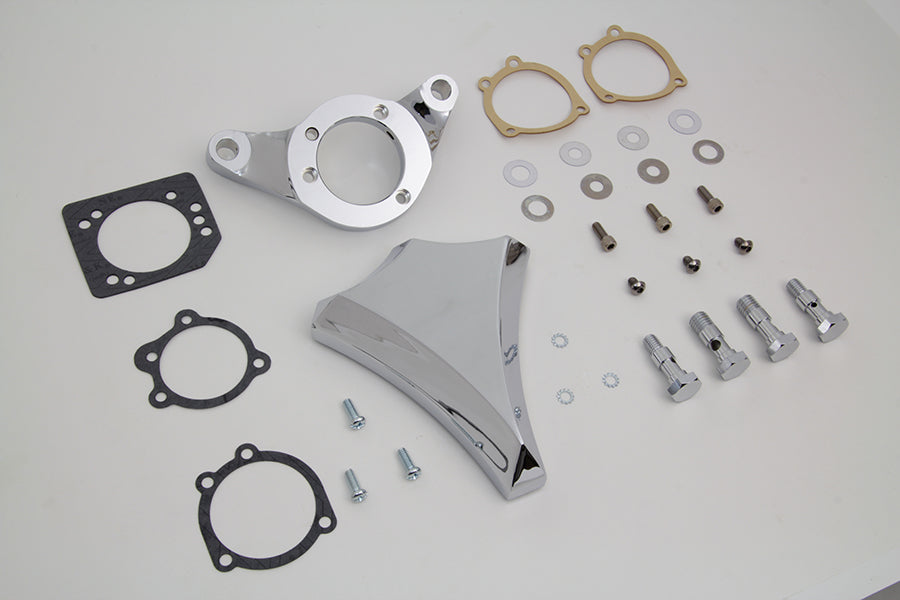 Chrome Wyatt Gatling Air Cleaner Assembly