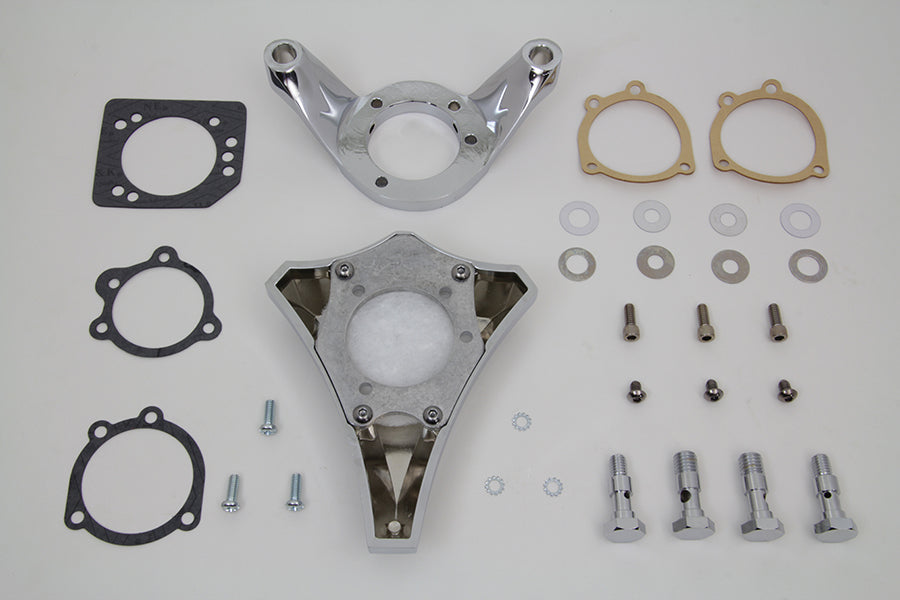 Chrome Wyatt Gatling Air Cleaner Assembly