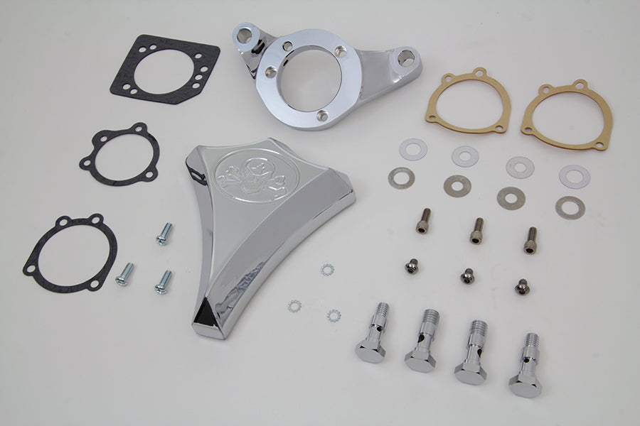 Chrome Wyatt Gatling Air Cleaner Assembly