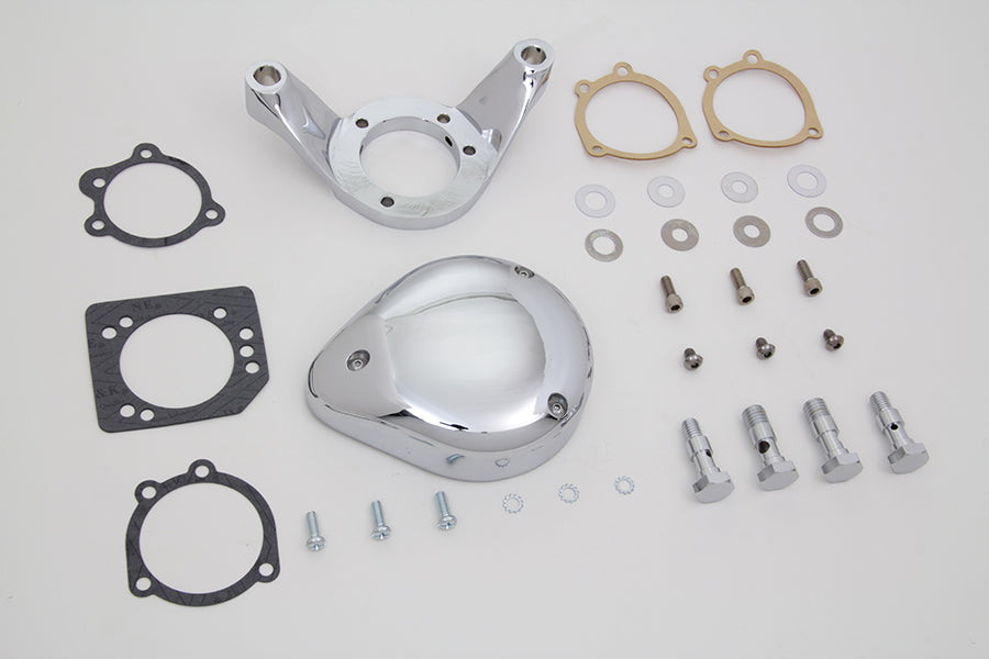 Chrome Wyatt Gatling Air Cleaner Assembly