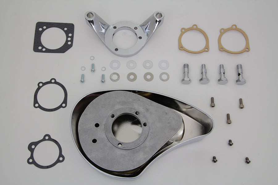 Chrome Wyatt Gatling Air Cleaner Assembly