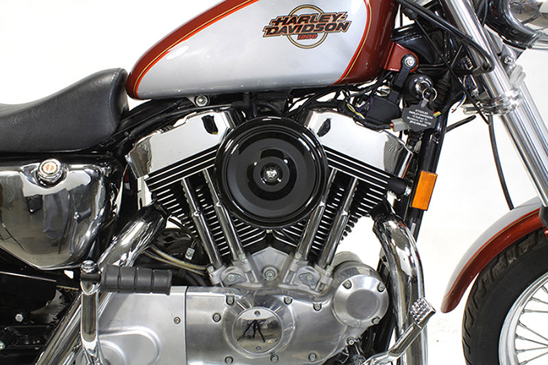 Black Wyatt Gatling Air Cleaner Assembly