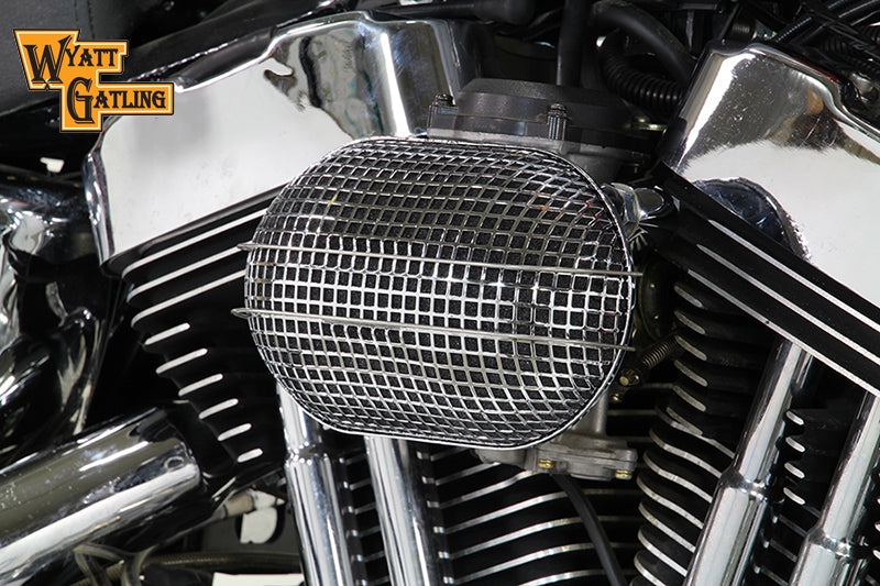 Chrome Wyatt Gatling Air Cleaner Assembly