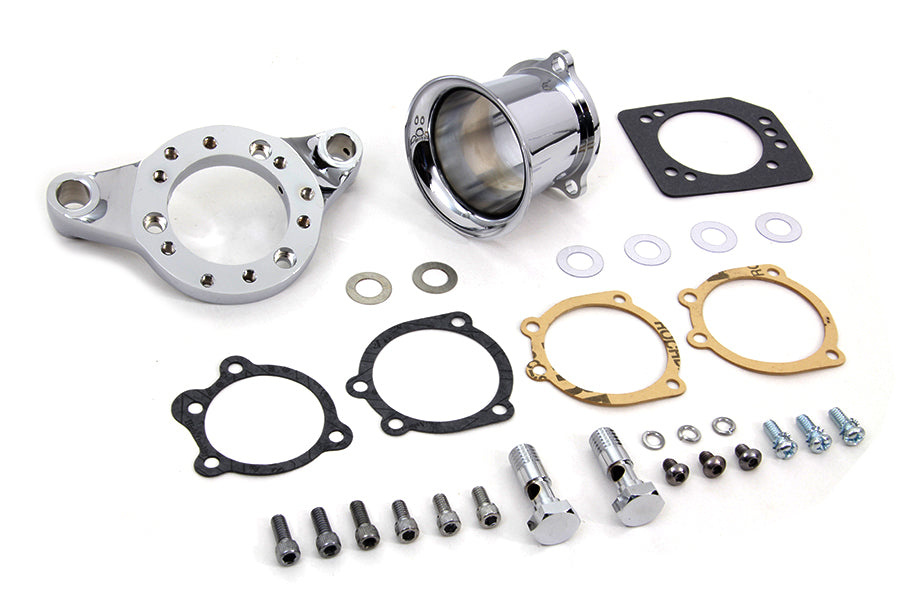 Chrome Wyatt Gatling Velocity Stack Assembly