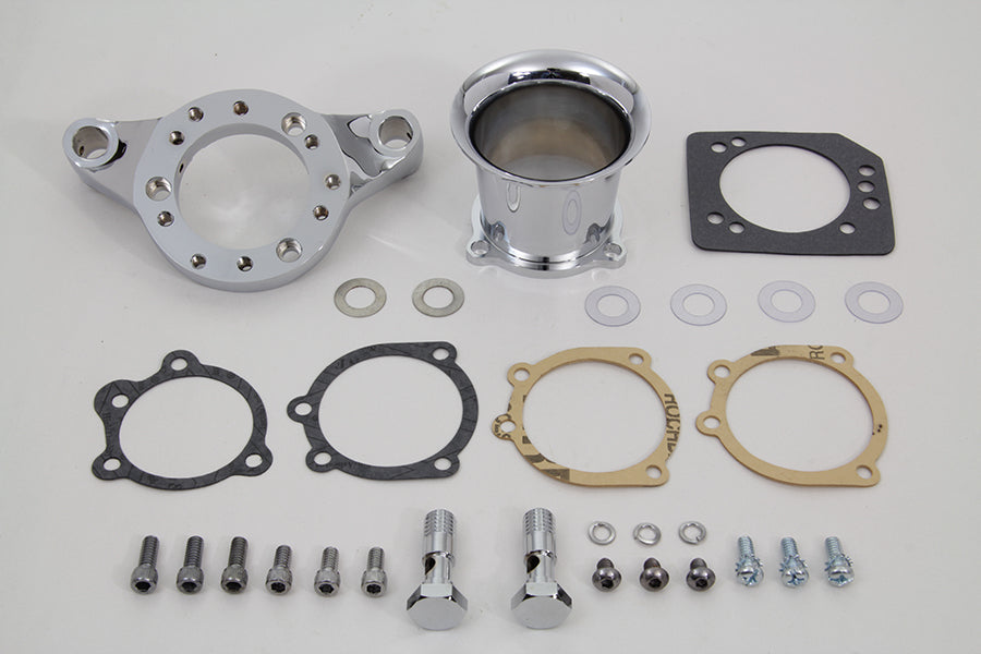 Chrome Wyatt Gatling Velocity Stack Assembly