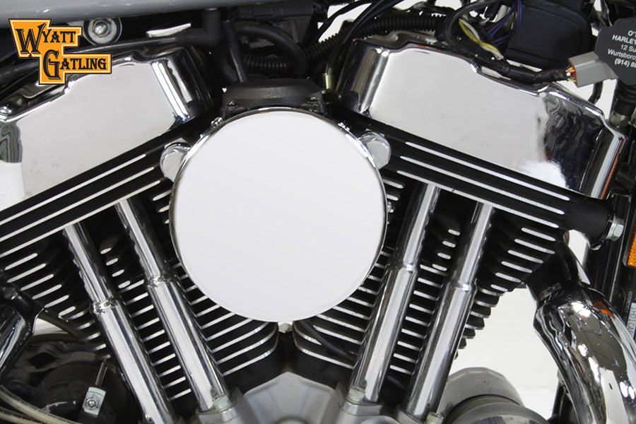 Chrome Wyatt Gatling Air Cleaner Assembly
