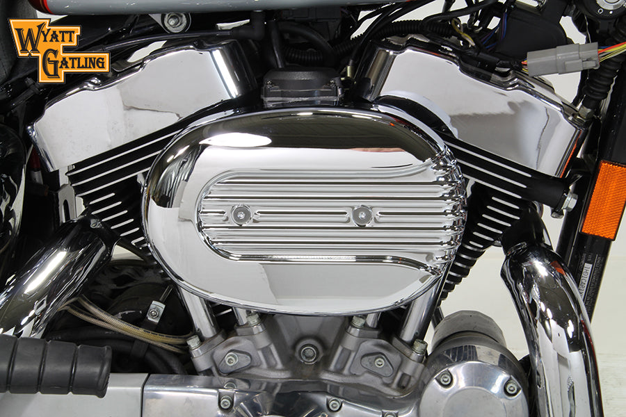 Chrome Wyatt Gatling Air Cleaner Assembly