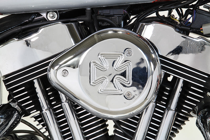 Chrome Wyatt Gatling Air Cleaner Assembly