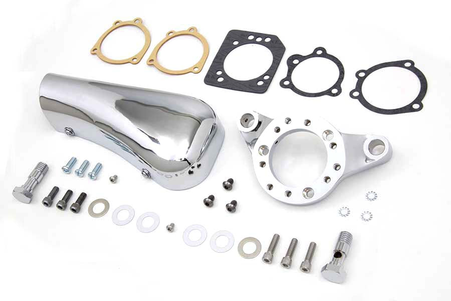 Chrome Wyatt Gatling Breather Snoot Assembly