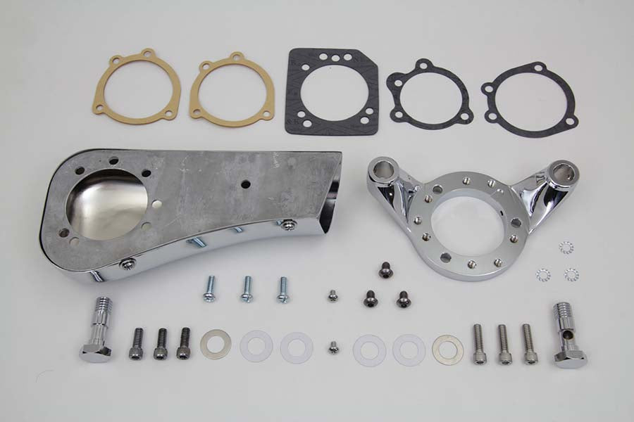 Chrome Wyatt Gatling Breather Snoot Assembly