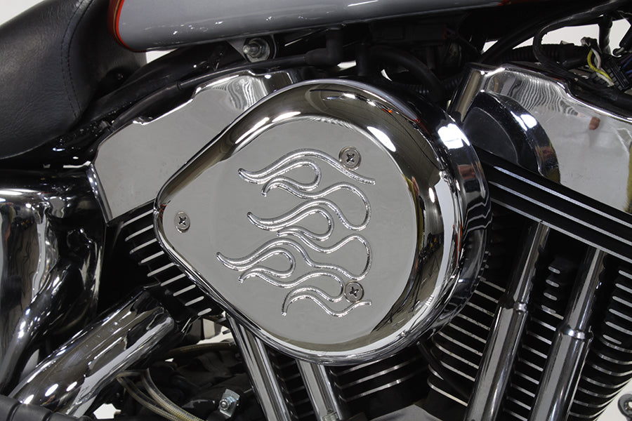 Chrome Wyatt Gatling Air Cleaner Assembly