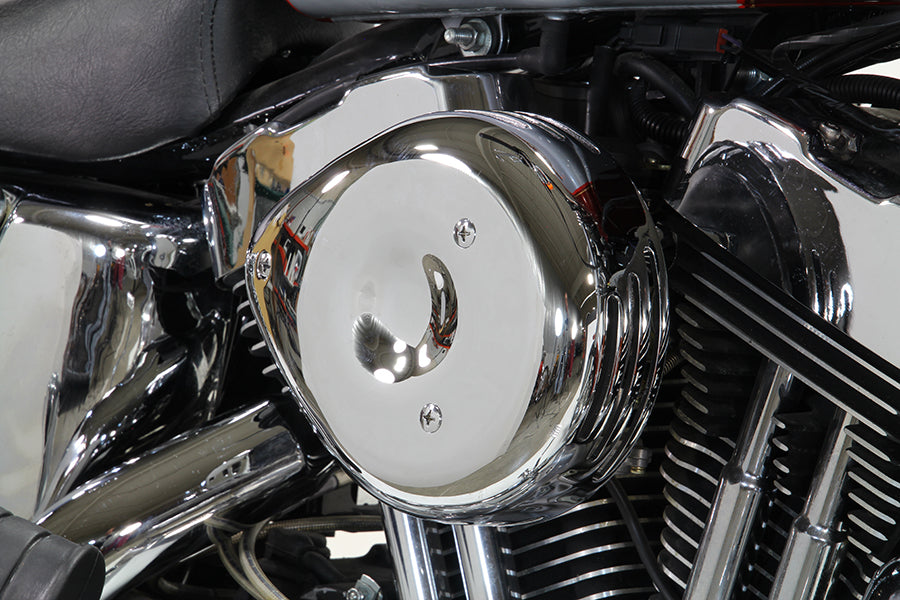 Chrome Wyatt Gatling Air Cleaner Assembly