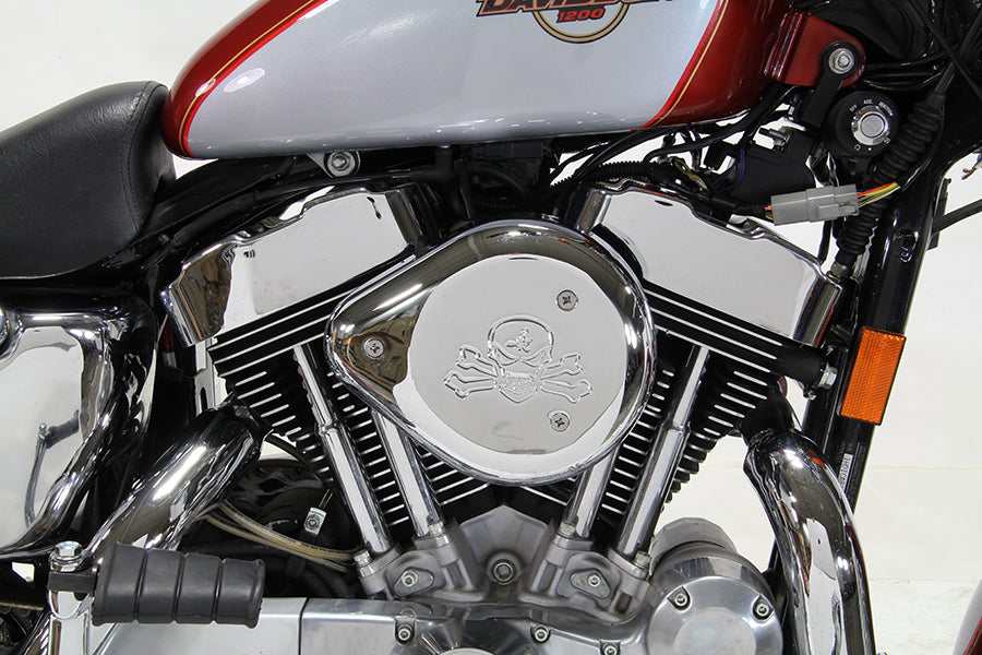 Chrome Wyatt Gatling Air Cleaner Assembly