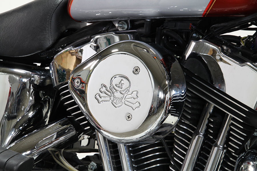 Chrome Wyatt Gatling Air Cleaner Assembly