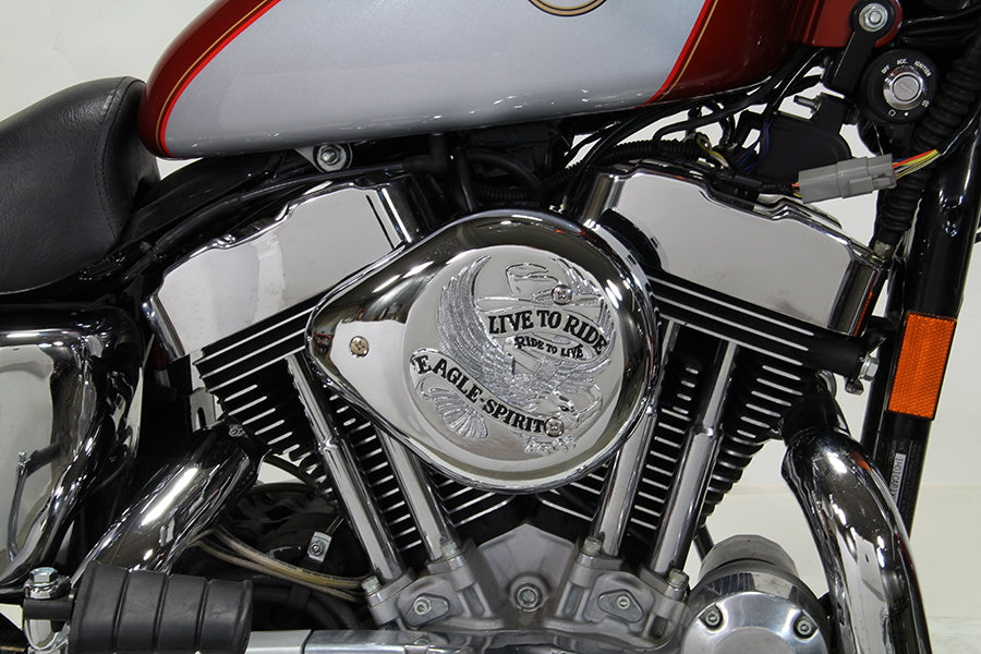 Chrome Wyatt Gatling Air Cleaner Assembly