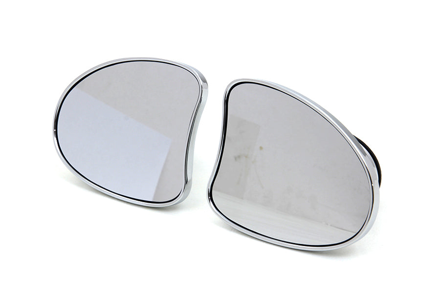Mini Fairing Mirror Set Chrome