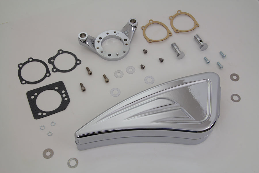 Chrome Wyatt Gatling Air Cleaner Assembly