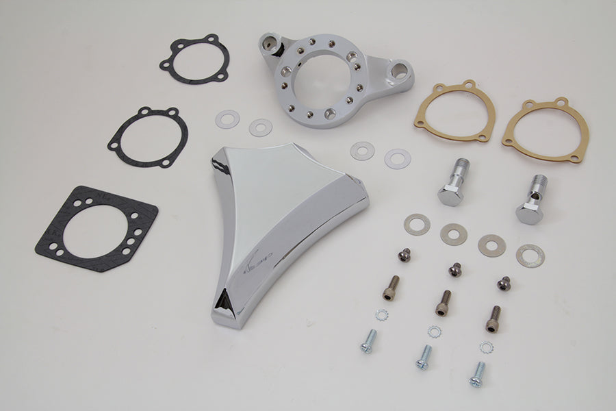 Chrome Wyatt Gatling Air Cleaner Assembly