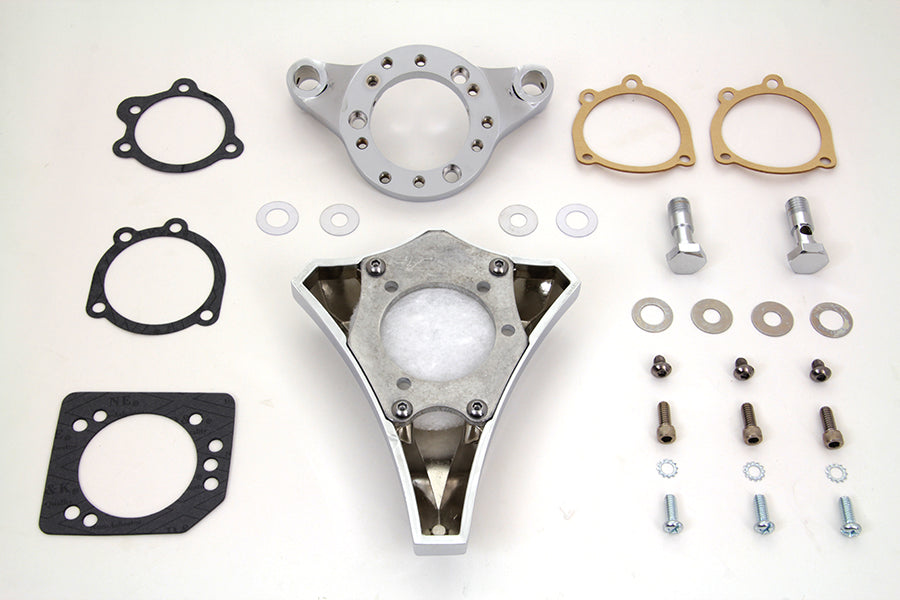 Chrome Wyatt Gatling Air Cleaner Assembly