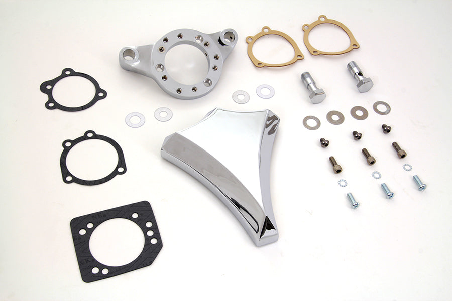 Chrome Wyatt Gatling Air Cleaner Assembly