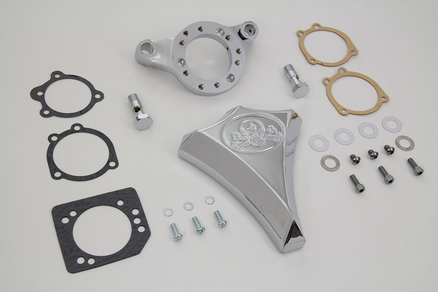 Chrome Wyatt Gatling Air Cleaner Assembly