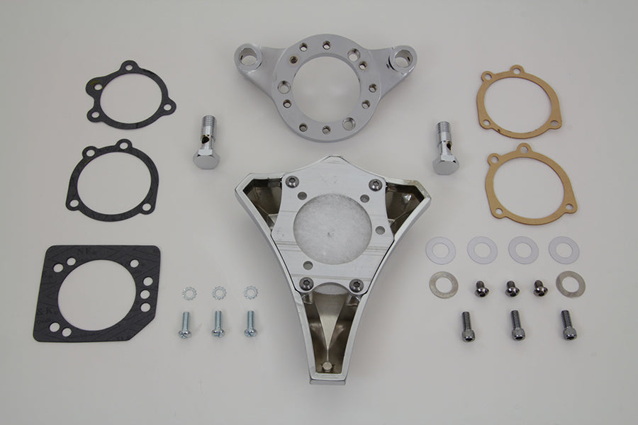 Chrome Wyatt Gatling Air Cleaner Assembly