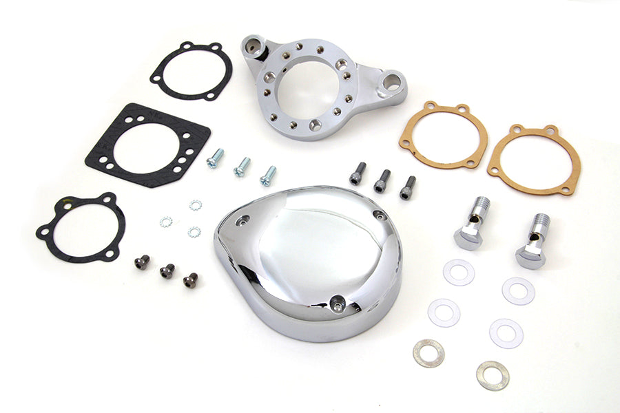 Chrome Wyatt Gatling Air Cleaner Assembly