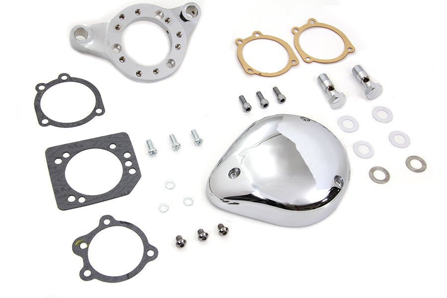 Chrome Wyatt Gatling Air Cleaner Assembly