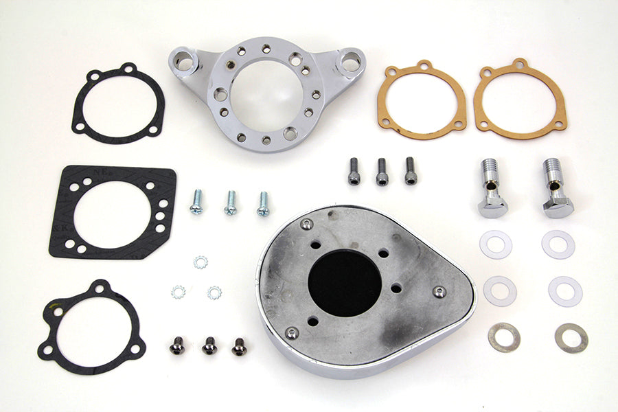 Chrome Wyatt Gatling Air Cleaner Assembly