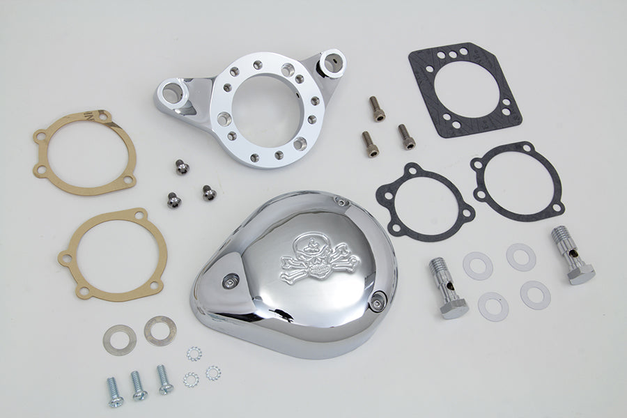 Chrome Wyatt Gatling Air Cleaner Assembly