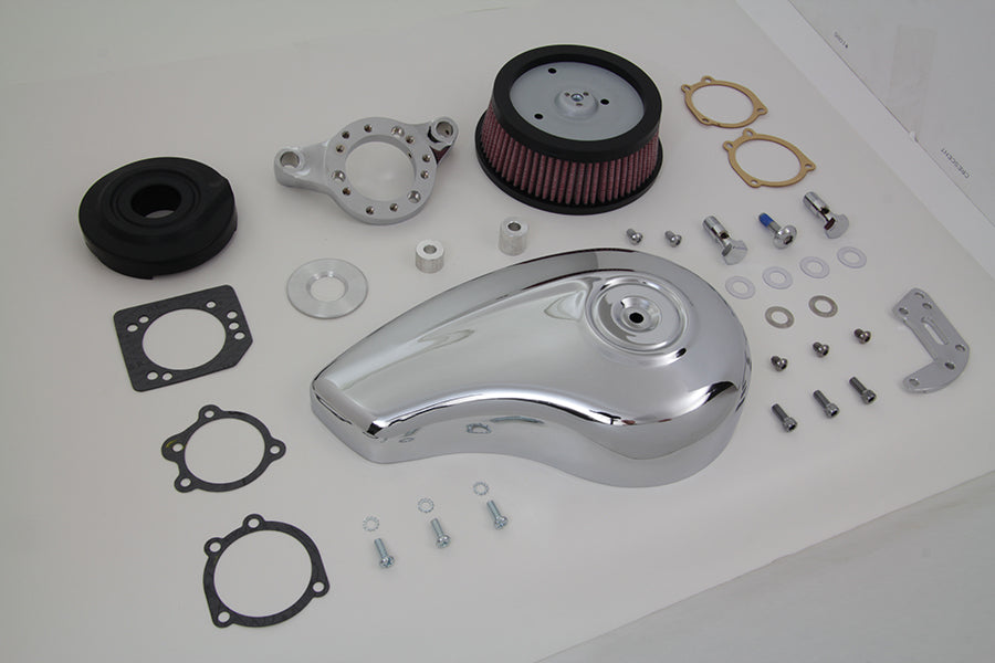 Chrome Wyatt Gatling Air Cleaner Assembly