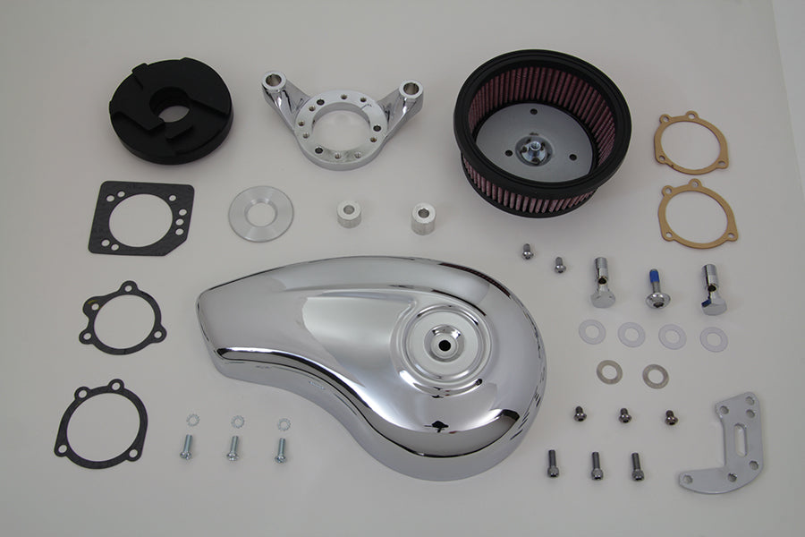 Chrome Wyatt Gatling Air Cleaner Assembly