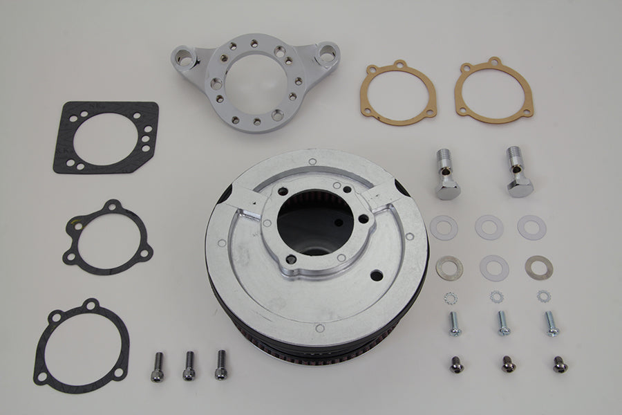 Chrome Wyatt Gatling Air Cleaner Assembly