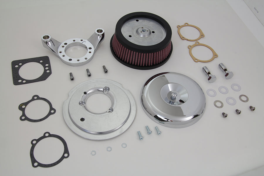 Chrome Wyatt Gatling Air Cleaner Assembly