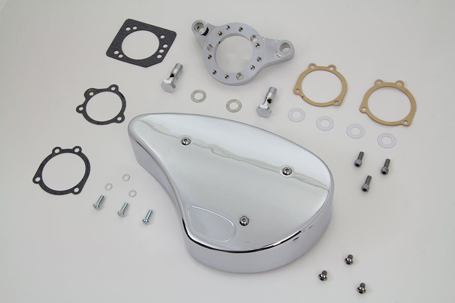 Chrome Wyatt Gatling Air Cleaner Assembly