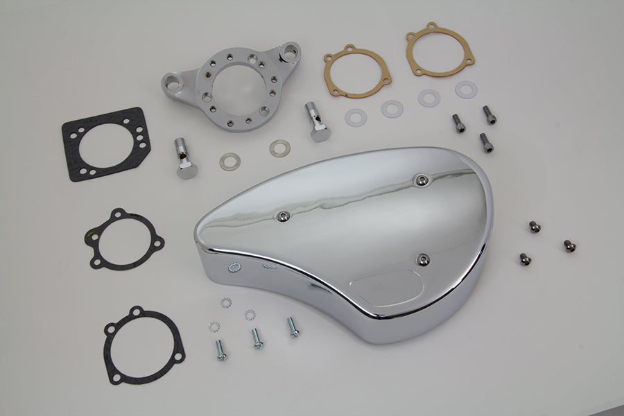 Chrome Wyatt Gatling Air Cleaner Assembly