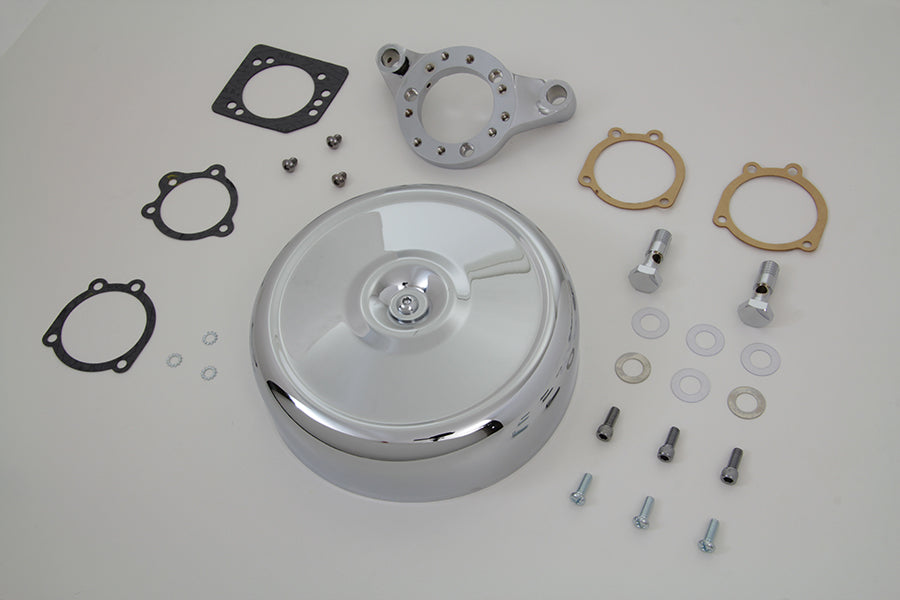 Chrome Wyatt Gatling Air Cleaner Assembly