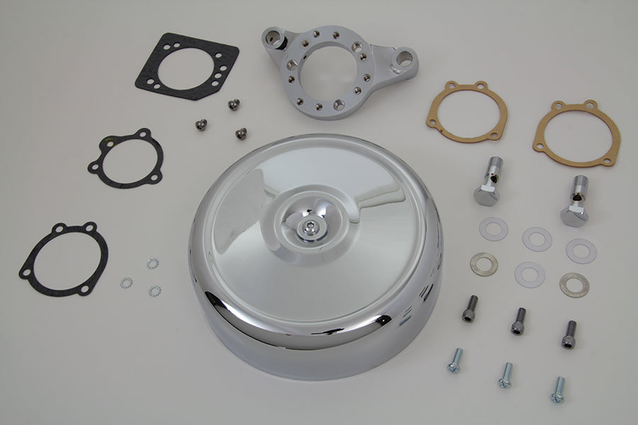 Chrome Wyatt Gatling Air Cleaner Assembly