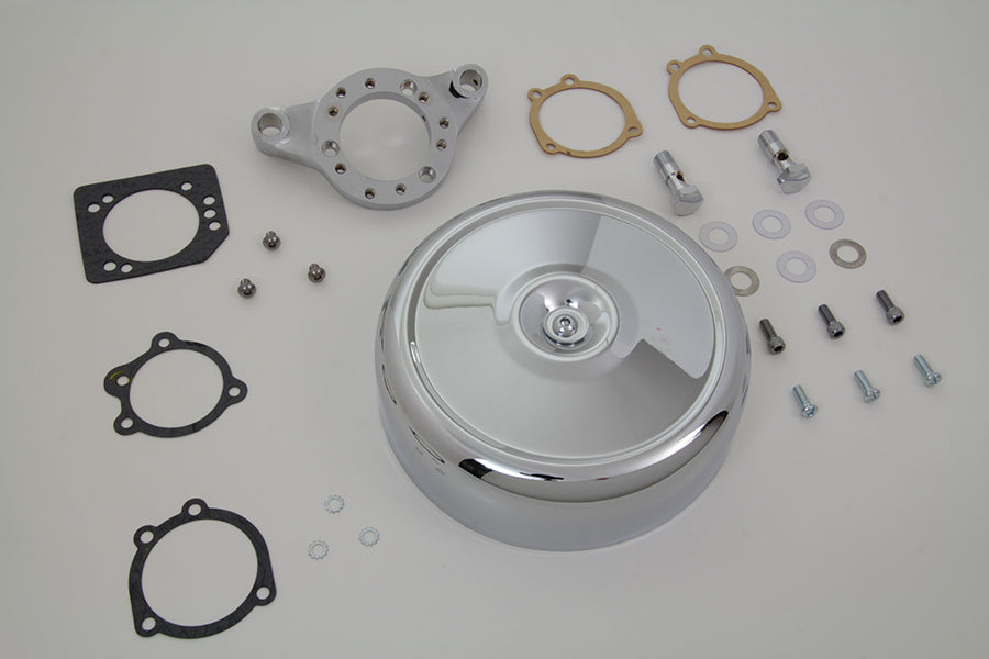 Chrome Wyatt Gatling Air Cleaner Assembly