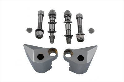 Chrome Mirror Mount Block