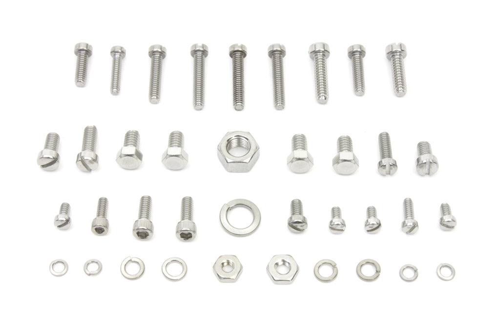 Linkert Carburetor Screw Kit Zicad Plated