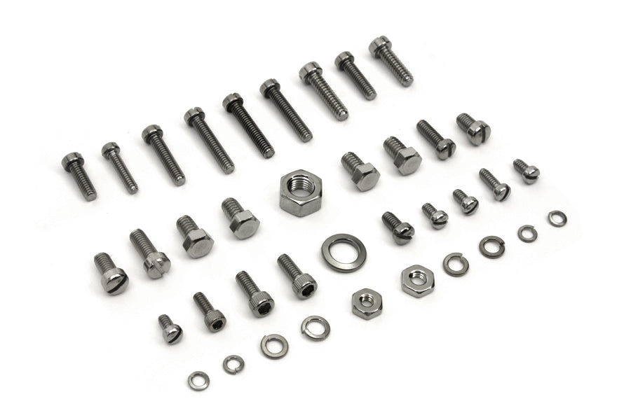 Linkert Carburetor Screw Kit Zicad Plated