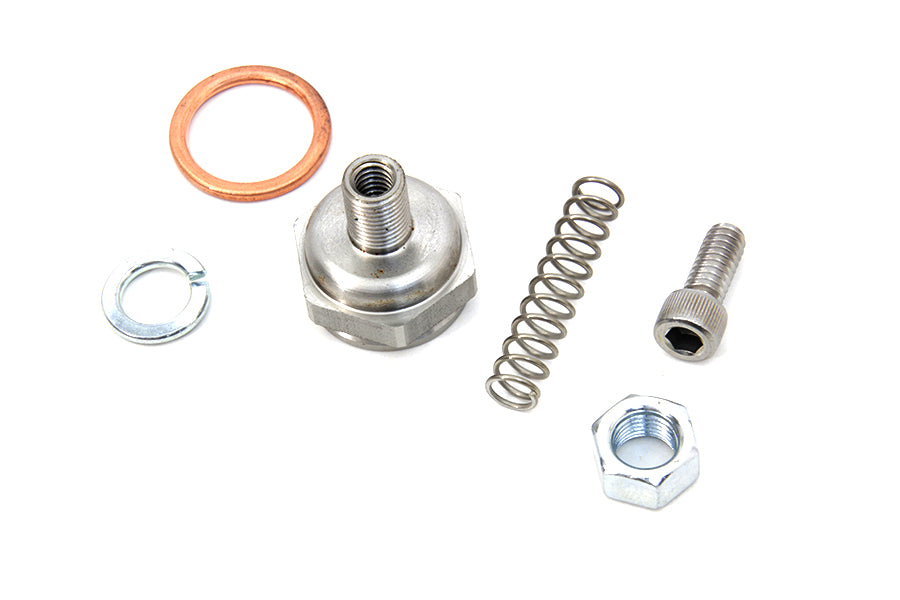 Linkert Carburetor Bowl Lock Nut with Drain