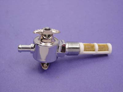 Petcock Wing Type Chrome