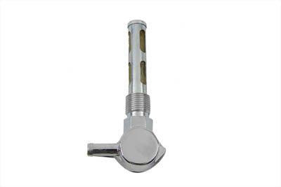 Petcock Right Outlet Chrome