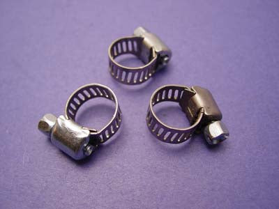 Fuel Line Hose Clamp Stainless Steel