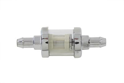 Kleer-Thru Fuel Filter Chrome and Glass