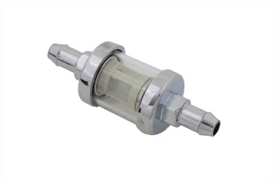 Kleer-Thru Fuel Filter Chrome and Glass
