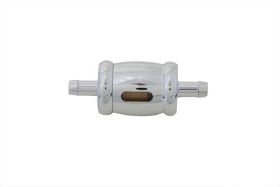 Billet Fuel Filter Chrome